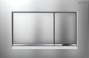 GEBERIT Betätigungsplatte Sigma30, für 2-Mengen-Spülung mattchrom / glanzchr / m - Bild 1 von 1