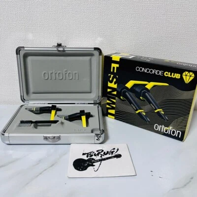 Ortofon Concorde MkII CLUB TWIN cabeza carcasa cartucho integrado par DJ Nuevo Foto 1 de 4