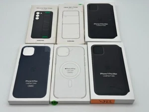 Lot of 6 original phone case for APPLE AND SAMSUNG - Zdjęcie 1 z 3