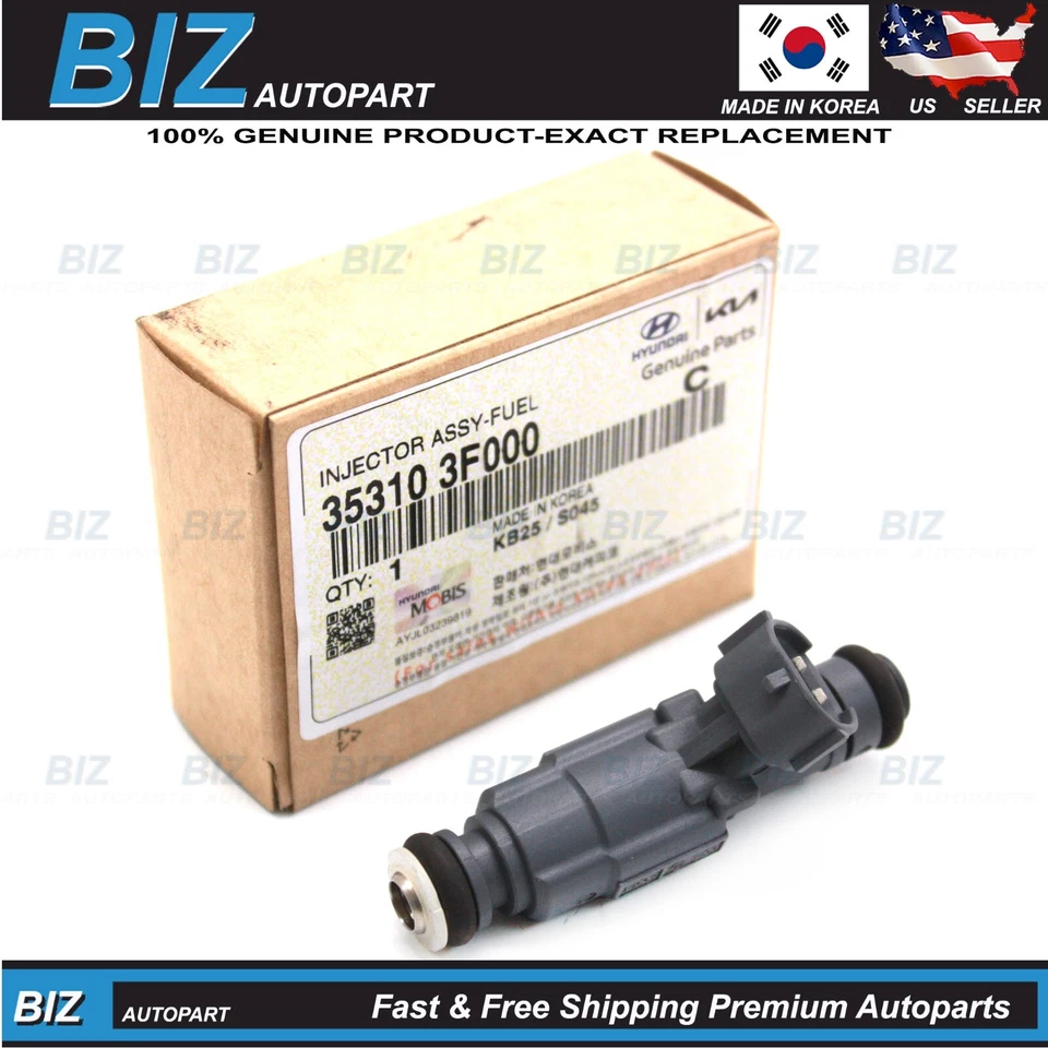 Genuine Fuel Injector for 09-11 Hyundai Genesis 09-11 Borrego 4.6L 35310-3F000 - Imagem 1 de 4