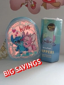 SONY ENGELHIPPER + SCHLÜSSELANHÄNGER TASCHE - LILO&STITCH - Bild 1 von 1