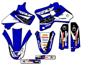 1993-2001 YZ 80 13 FLY Blue Senge Graphics Kit Compatible with Yamaha - Picture 1 of 10