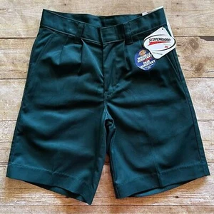 Dickies Size 8R Green Boys Plated Shorts - Picture 1 of 7