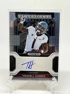 2022 Prizm Draft Picks Travell Harris RC Autografo Sensazionale #ss-tha - Foto 1 di 2