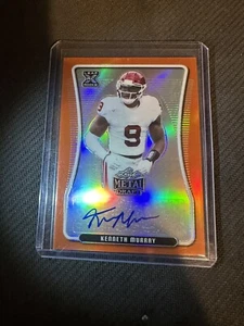 2020 Leaf Metal Draft - Orange Rainbow #BA-KM2 Kenneth Murray /7 (AU, RC) - Picture 1 of 1