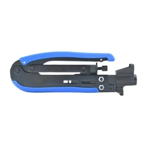 RG59/RG6/RG11 Compression Tool Wire Crimping Stripper Stripping Plier Tool - Afbeelding 1 van 8
