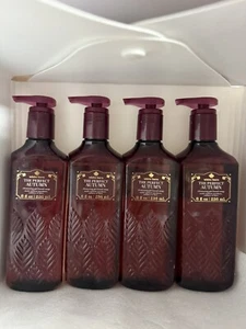 4 New THE PERFECT AUTUMN 🍂 WHITE BARN BATH & BODY WORKS CLEANSING GEL SOAP - Picture 1 of 1