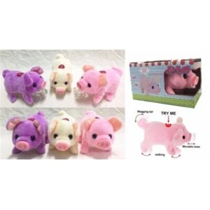 1 pieza Peluche Moviendo Caminar Cola Moviendo Mover Bebé Mini Cerdo Cerdito (color aleatorio) - Imagen 1 de 1