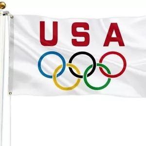 Olympische Flagge NEU - Bild 1 von 3