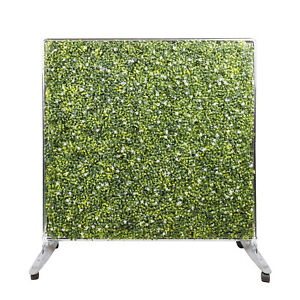 Mobile Hedge Room Divider Boxwood Privacy Screen Divider Office,outdoor