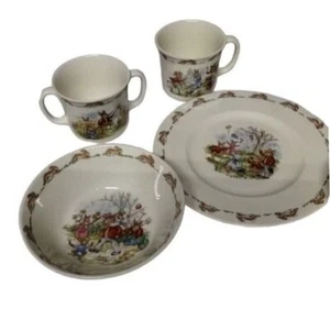 Royal Doulton Bunnykins Geschirrset Teller Schale Becher Baby Kleinkind Geschenk - Bild 1 von 17