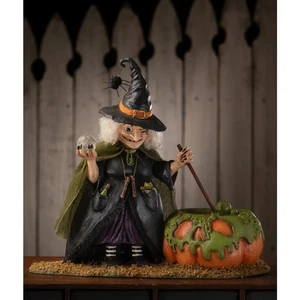Bethany Lowe Halloween Poison Brewing Pruella Witch TD4135 Free Shipping - Picture 1 of 5