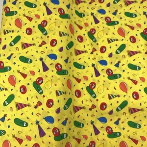 Timeless Treasures Stoff VeggieTales 100% Baumwolle 1 Yard 45" Stoff Neu auf Bolzen - Bild 1 von 11