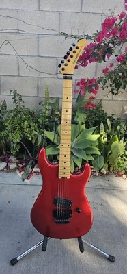 Edwards ESP Strat Electric Guitar w Case - Image 1 of 4