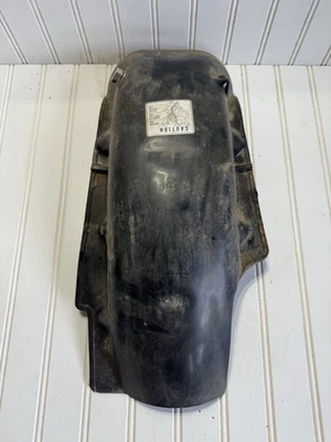 Honda Xl250 1972 guardabarros interior trasero plástico protector rueda suciedad 72 73 Xl 250 Foto 1 de 2