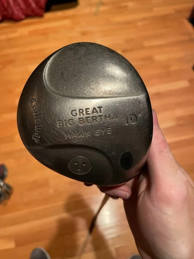 Callaway Great Big Bertha Hawk Eye Driver 10° – Titanium – Classic Distance Club - Image 1 of 4