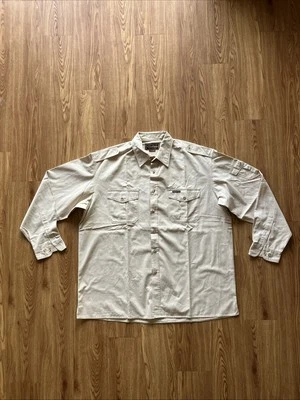 Vintage 90s Marlboro Classics Long Sleeve Button Shirt Men Utility Pockets S-XXL - Image 1 of 4