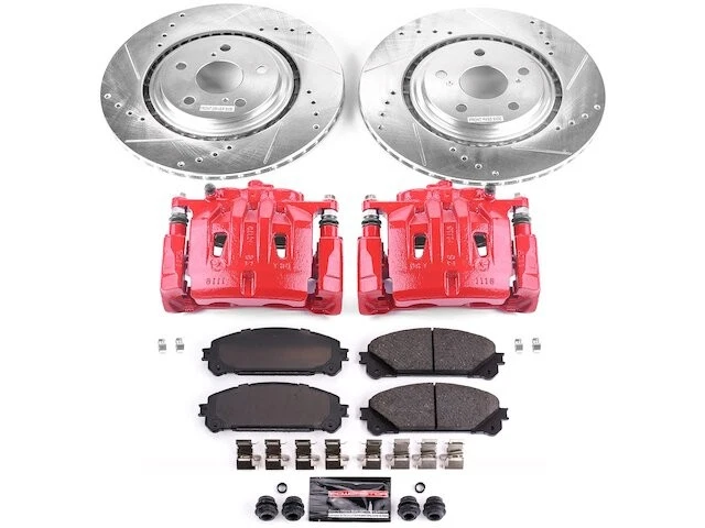 Front Brake Pad and Rotor Kit For 2010-2019 Toyota Highlander 2011 2012 WK459JD - Image 1 of 1