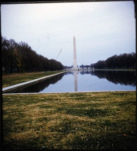 Washington Monument - 1954 Stereo Realist 3D Slide #1442 - Picture 1 of 3