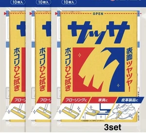 Kincho Sassa 10sheet/ bag ✖️3 Dust removal cloth Cleaning Made in Japan - Bild 1 von 7