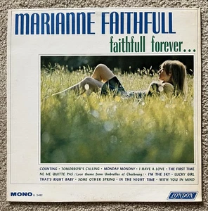 MARIANNE FAITHFULL - Faithful Forever LP w/ INNER 1966 London LL3482 mono * VG - Picture 1 of 8