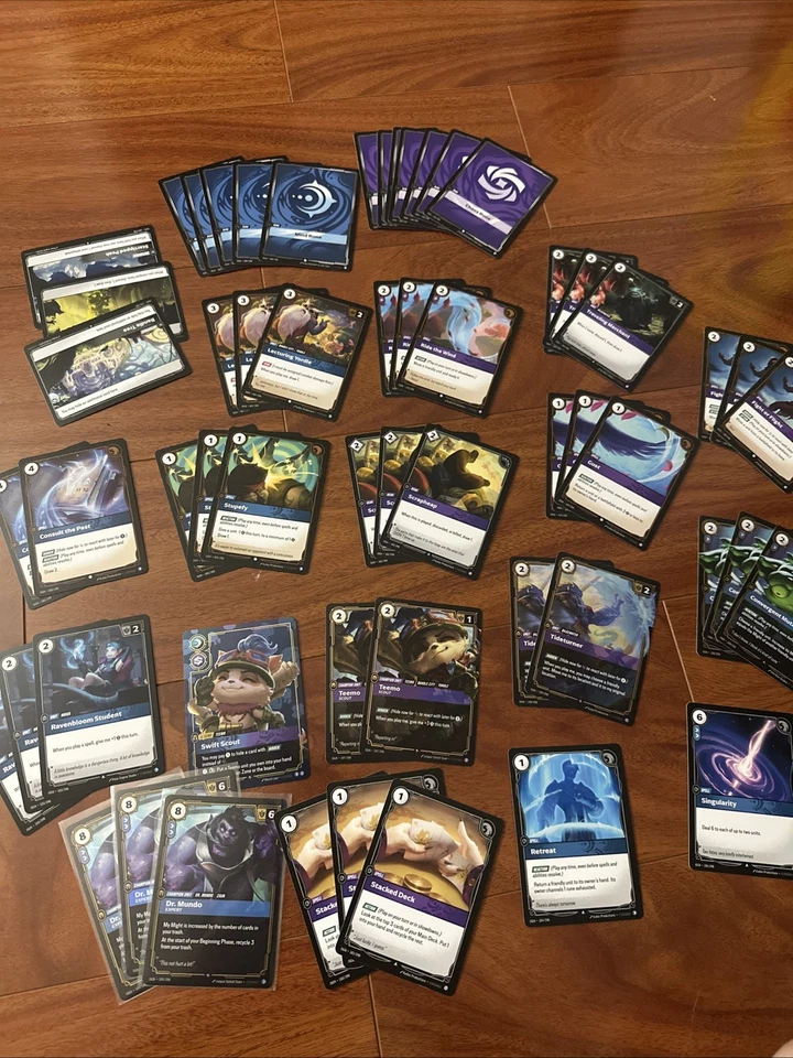 Teemo Riftbound TCG Deck | Tournament Ready |Champion Deck Dr Mundo Stacked Deck - Image 1 of 4
