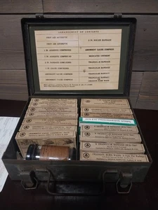 Kit de primeros auxilios Bell System vintage años 60 - Imagen 1 de 7