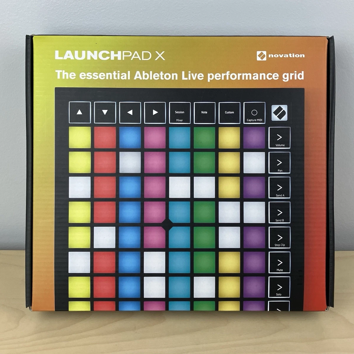 BOX ONLY) Novation LaunchPad x Grid 64-Pad Midi Controller for