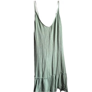 Vestido Hollister Midi Verde Talla Mediana (NUEVO) - Imagen 1 de 7