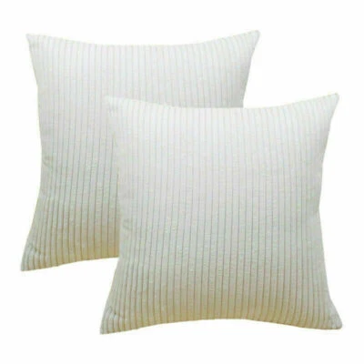 2 Pack Kissenbezug Dekokissen Sofakissen 100% Cord Kissenhülle 40/ 50/ 60 TK - Bild 1 von 4