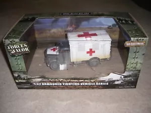 Diecast 1/32 Opel Blitz Ambulanza, WW2 Bianco, Walterson Forze del Valore 801101A - Foto 1 di 9