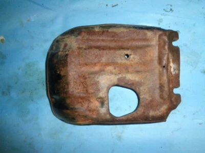 Placa de derrapagem de motor Honda XR80R 1986 OEM  - Imagem 1 de 3