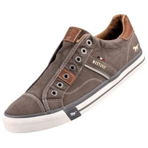 Zapatillas Hombre Mustang Lona Gris 4072404/20 - Imagen 1 de 7