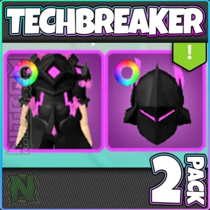 Roblox World Zero - TECHBREAKER - RGB - PAQUETE DE 2 - Imagen 1 de 1