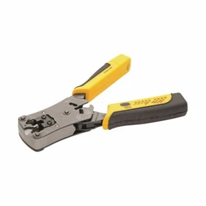 Eaton T100-001-TST Wire Crimper & LED Tester for RJ11 RJ12 RJ45 Ergonomic Design - Picture 1 of 6