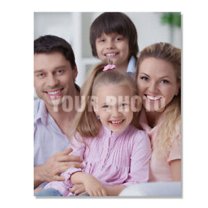 Custom Personalized Photo Canvas Prints Canvas for Wall Office Home 8x10"