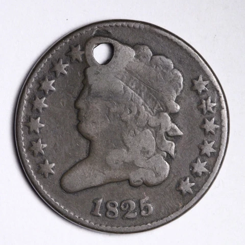1825 Classic Head Half Cent E101 RCS Cover