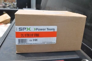 SPXX POWER TEAM C102C, cilindro hidráulico de 10 toneladas 2 pulgadas carrera nuevo en caja ee. uu. - Imagen 1 de 1
