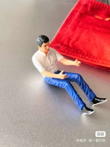 1/24 Driver Jeans Men Scene Prop Miniture Figure Doll Fit Cars Vehicles Model - Picture 1 of 4