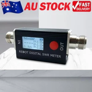 SWR Meter 80-999MHz SWR Power Analyzer Support DMR Walkie Talkie RD106P Digital - Zdjęcie 1 z 10