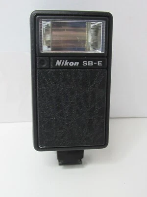 Nikon Speedlight SB-E Shoe Mount Flash Untested US8-60 - Image 1 of 4