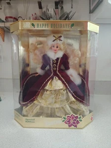 Barbie Doll Collectible - Special Edition Happy Holidays Barbie - NIB/NWT - KT - Picture 1 of 9