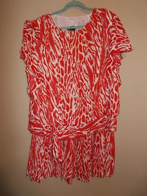 Simon Sez 女式 22 码 1/2 两件套裙套装半褶裙 — 第 1/4 张图片