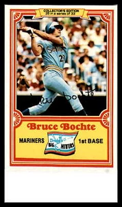1981 Topps Drake's Big Hitters #25 Bruce Bochte - Imagen 1 de 2