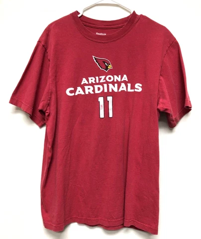 Reebok Mens Red Graphic T Shirt - NFL Arizona Cardinals - Size XL Cover