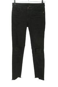 H&M Jeans elasticizzati Donna Taglia IT 42 nero stile casual