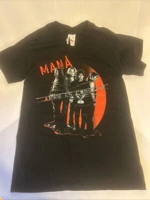 MANA AMAR ES COMBATIR 2006 TOUR BAND T-SHIRT SMALL .. NEW WITHOUT TAGS - Image 1 of 4