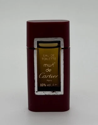 MUST DE CARTIER Vintage Mini Eau De Toilette 4ml/ .13 Oz - Image 1 of 3