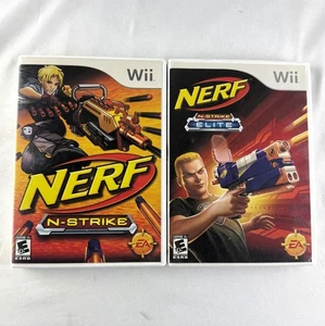 Wii Nerf 2-Pack (N-Strike + N-Strike Elite, Complete) - Picture 1 of 7
