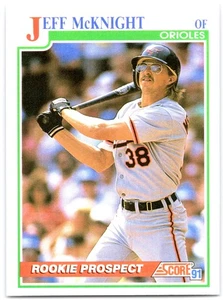 Jeff McKnight Score sports #369 Baseball Baltimore Orioles - Picture 1 of 2